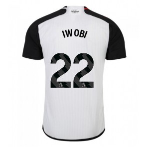 Fulham Alex Iwobi #22 Domaci Dres 2023-24 Kratak Rukavima